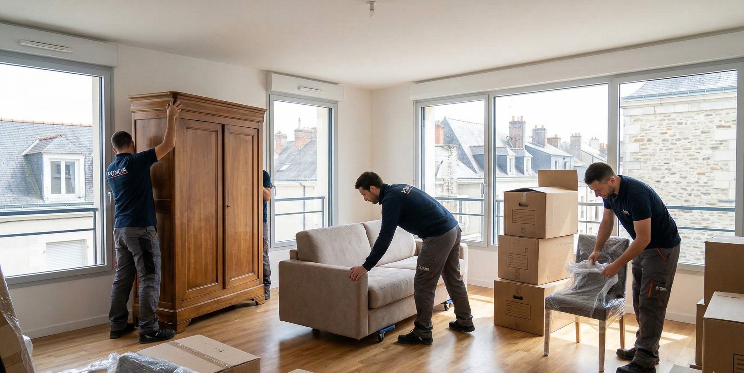 Installation de meubles dans un logement à Poitiers